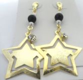 Brinco folheado estrela ( b 02)