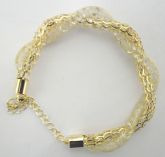 Pulseira folheada a ouro (c 02)